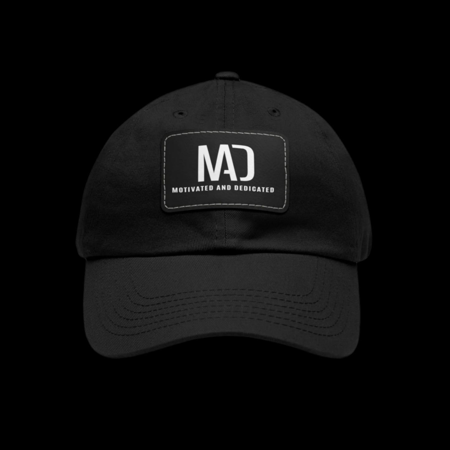 M.A.D Hat with Leather Patch