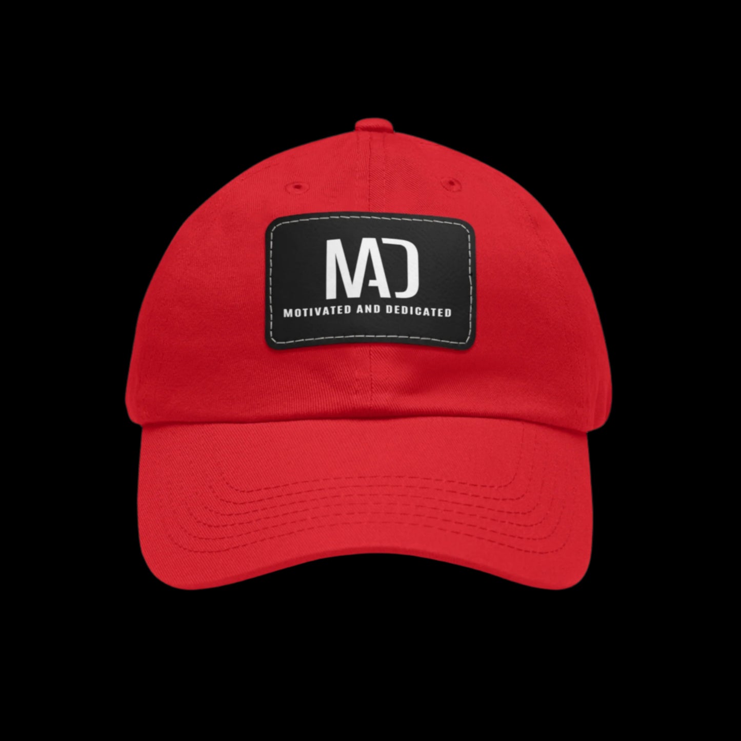 M.A.D Hat with Leather Patch