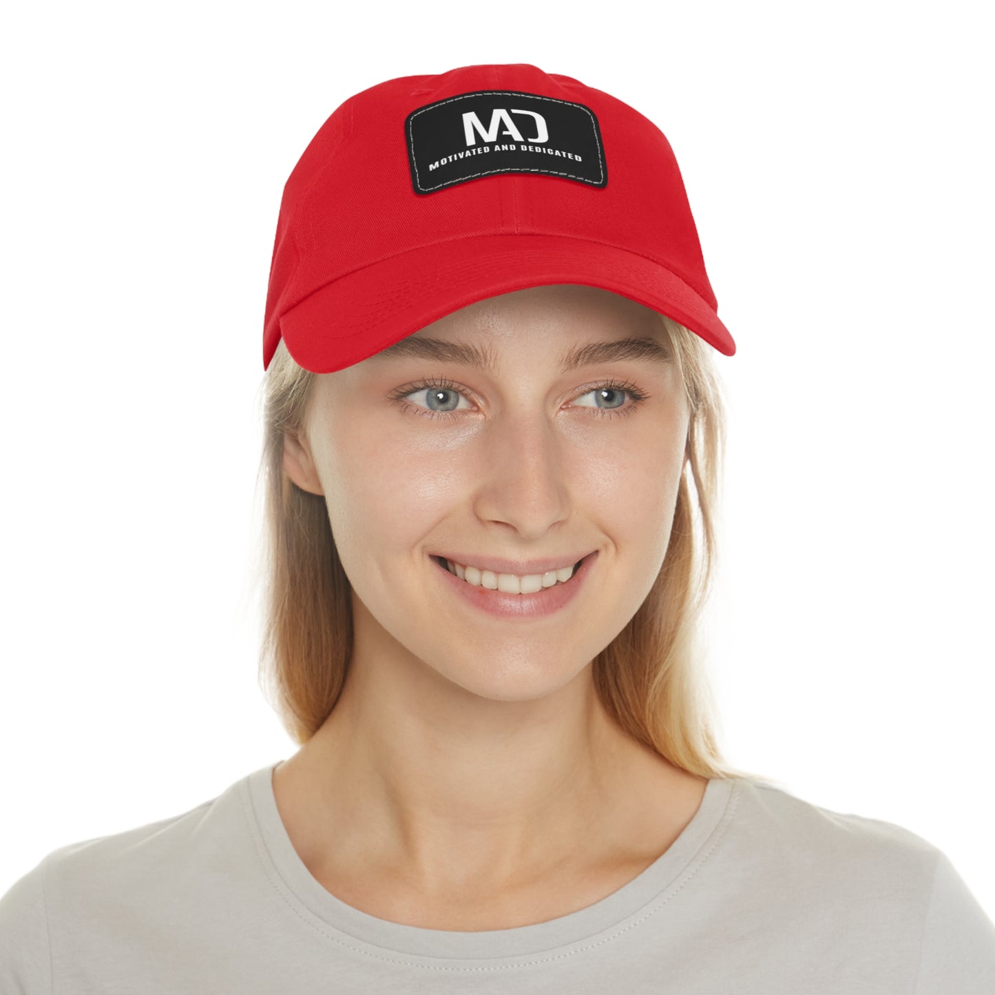 M.A.D Hat with Leather Patch