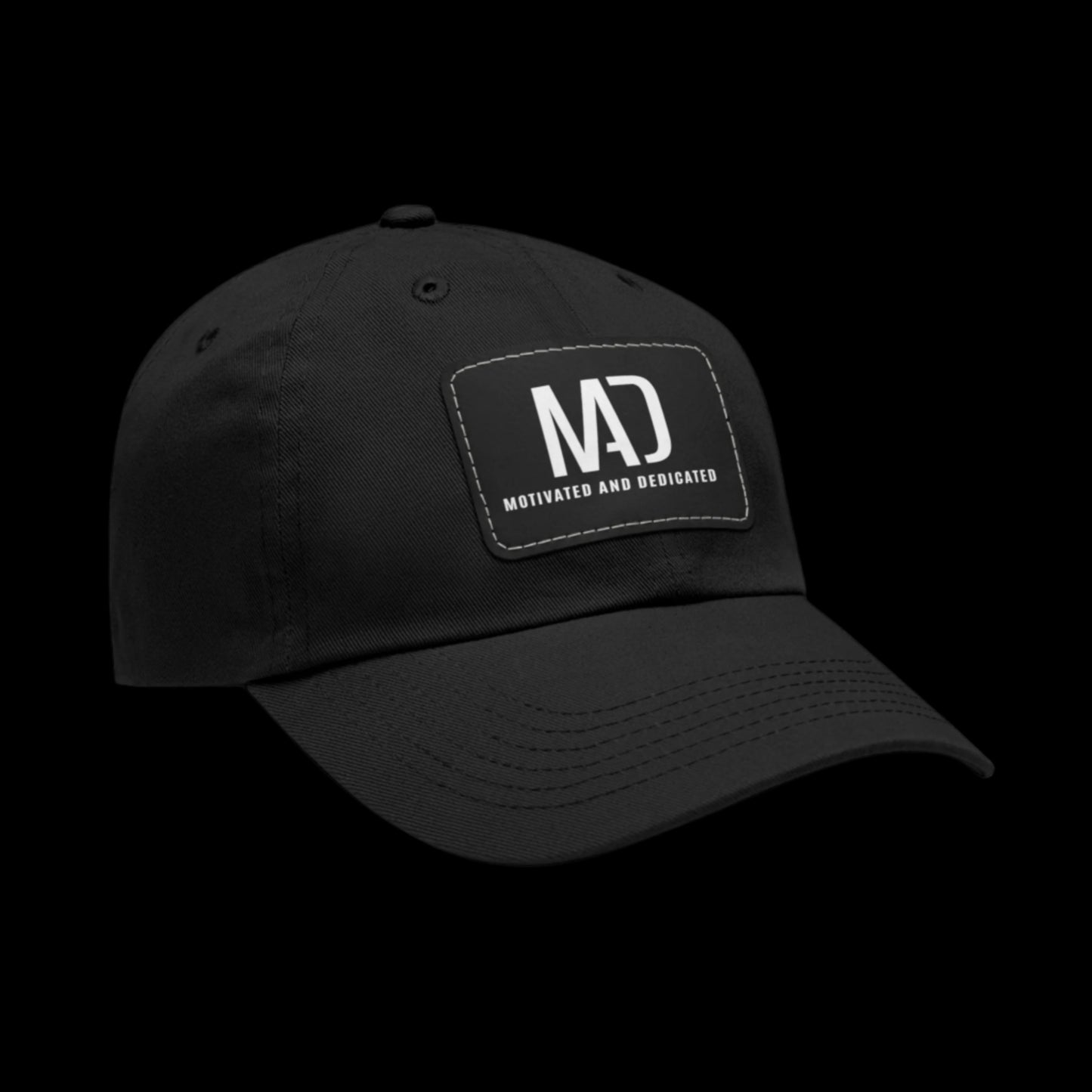 M.A.D Hat with Leather Patch