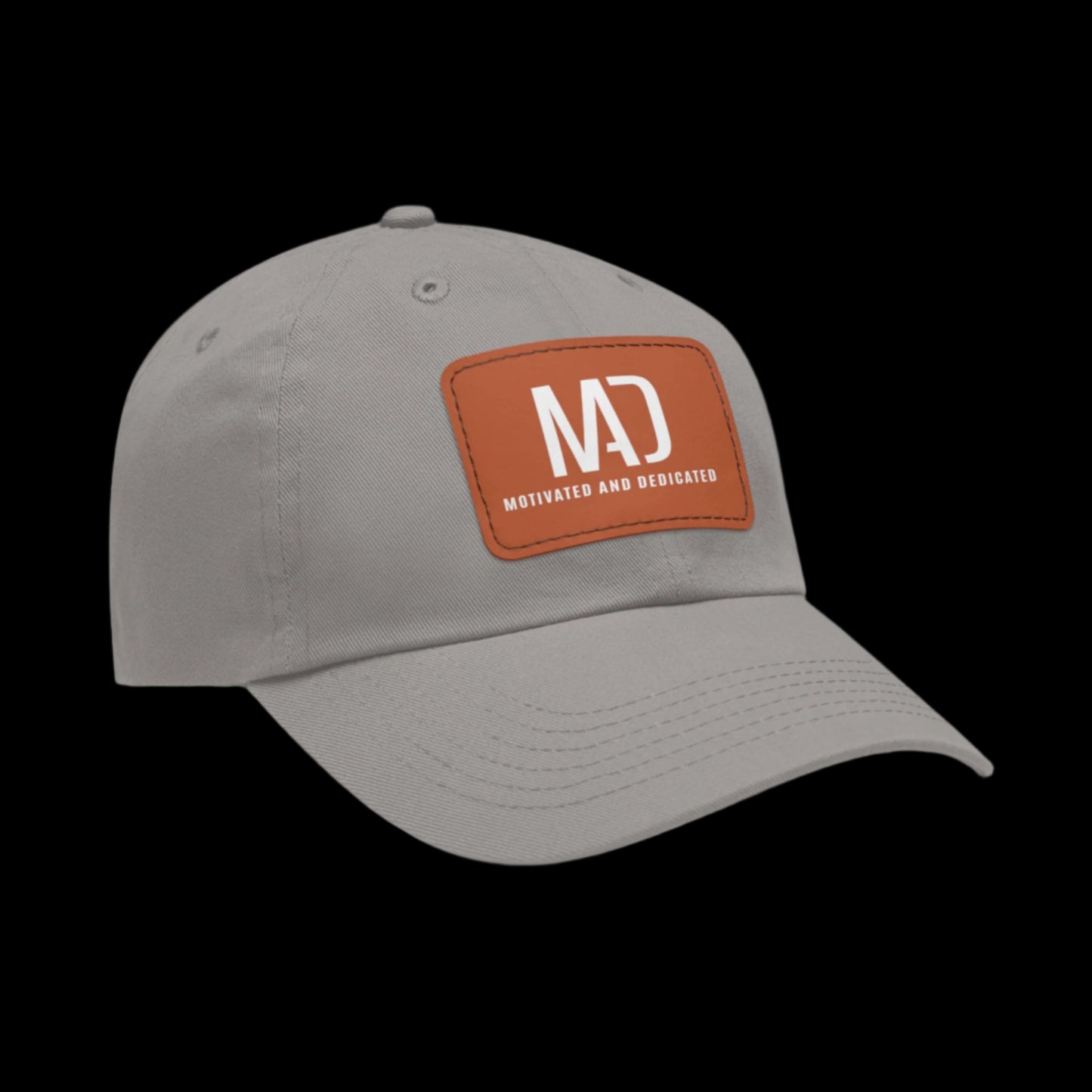 M.A.D Hat with Leather Patch