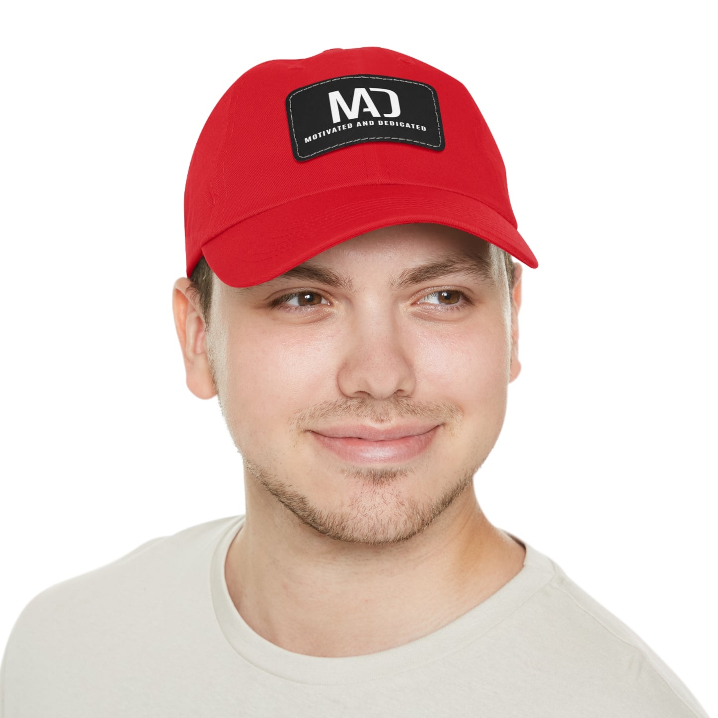 M.A.D Hat with Leather Patch