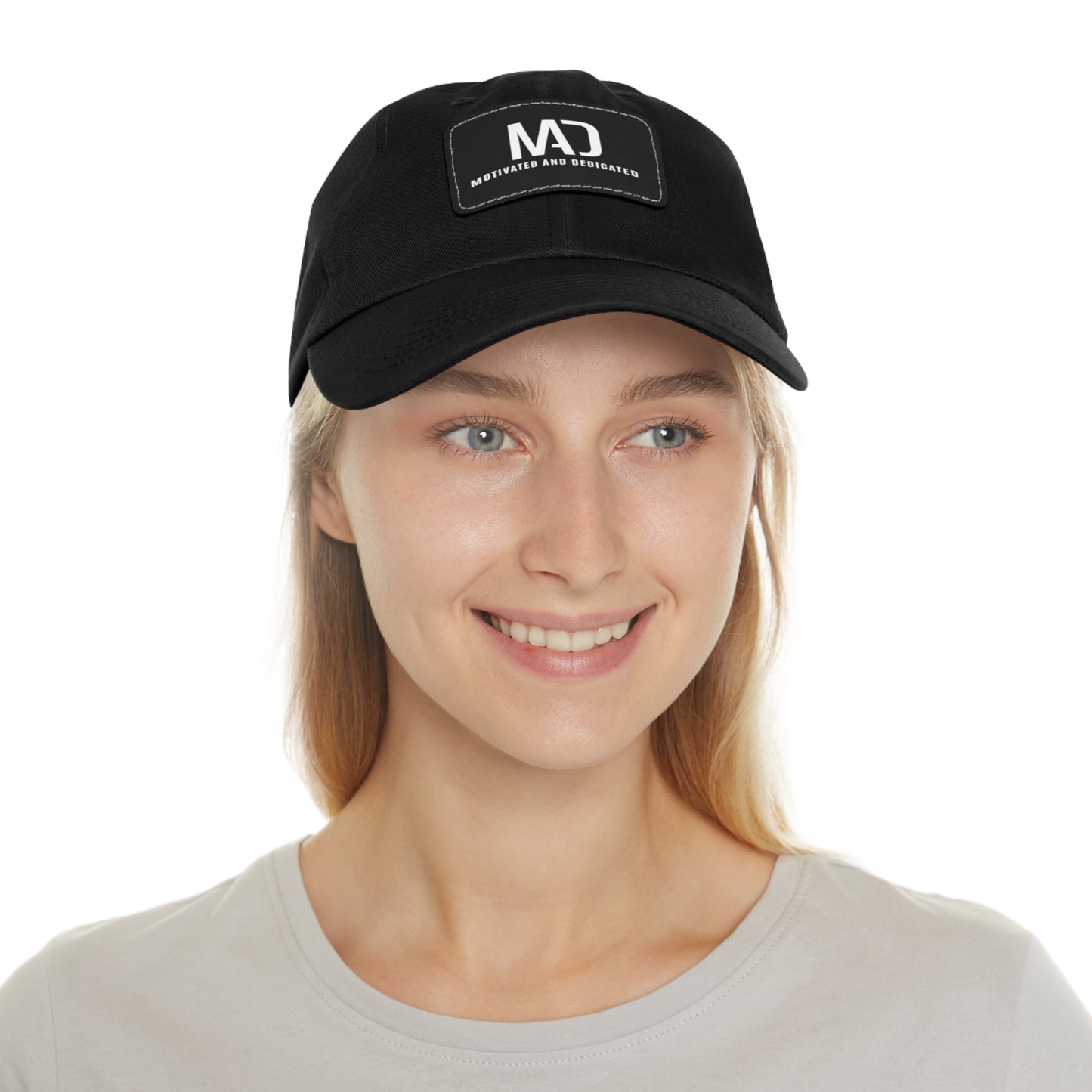 M.A.D Hat with Leather Patch