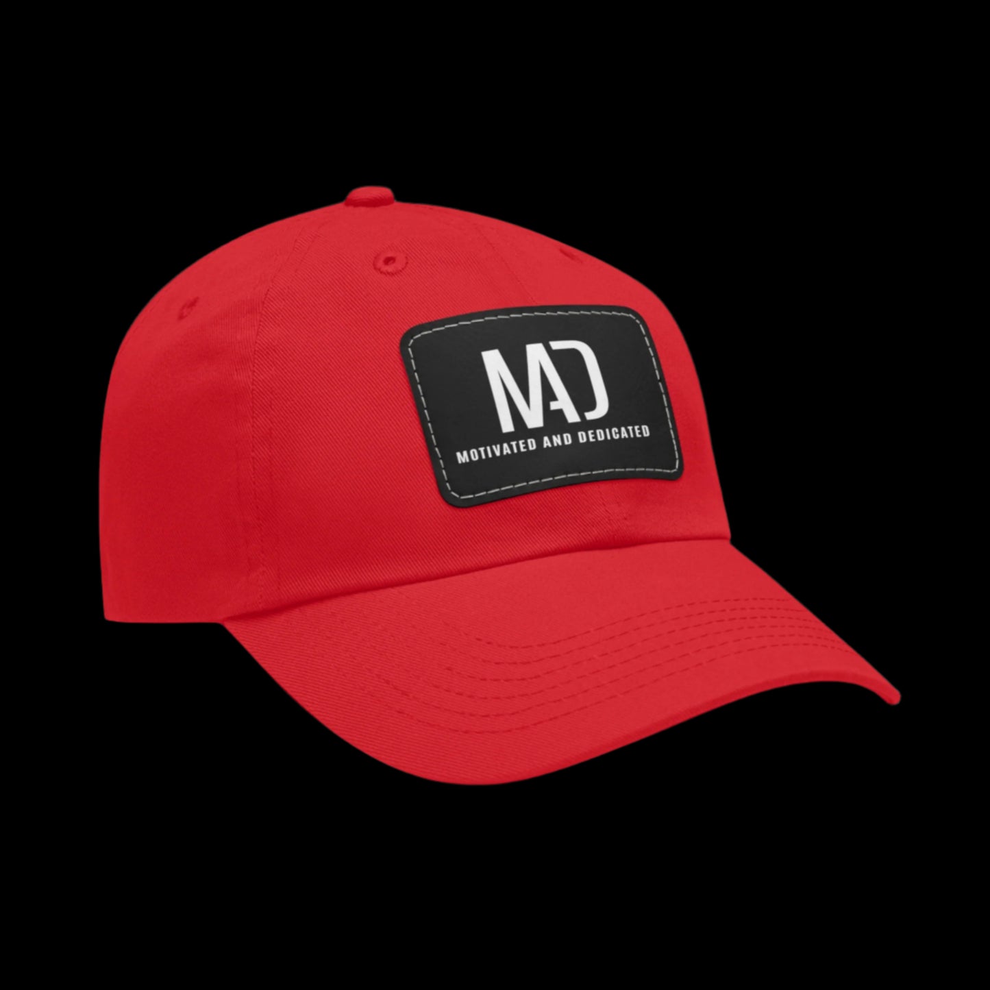 M.A.D Hat with Leather Patch