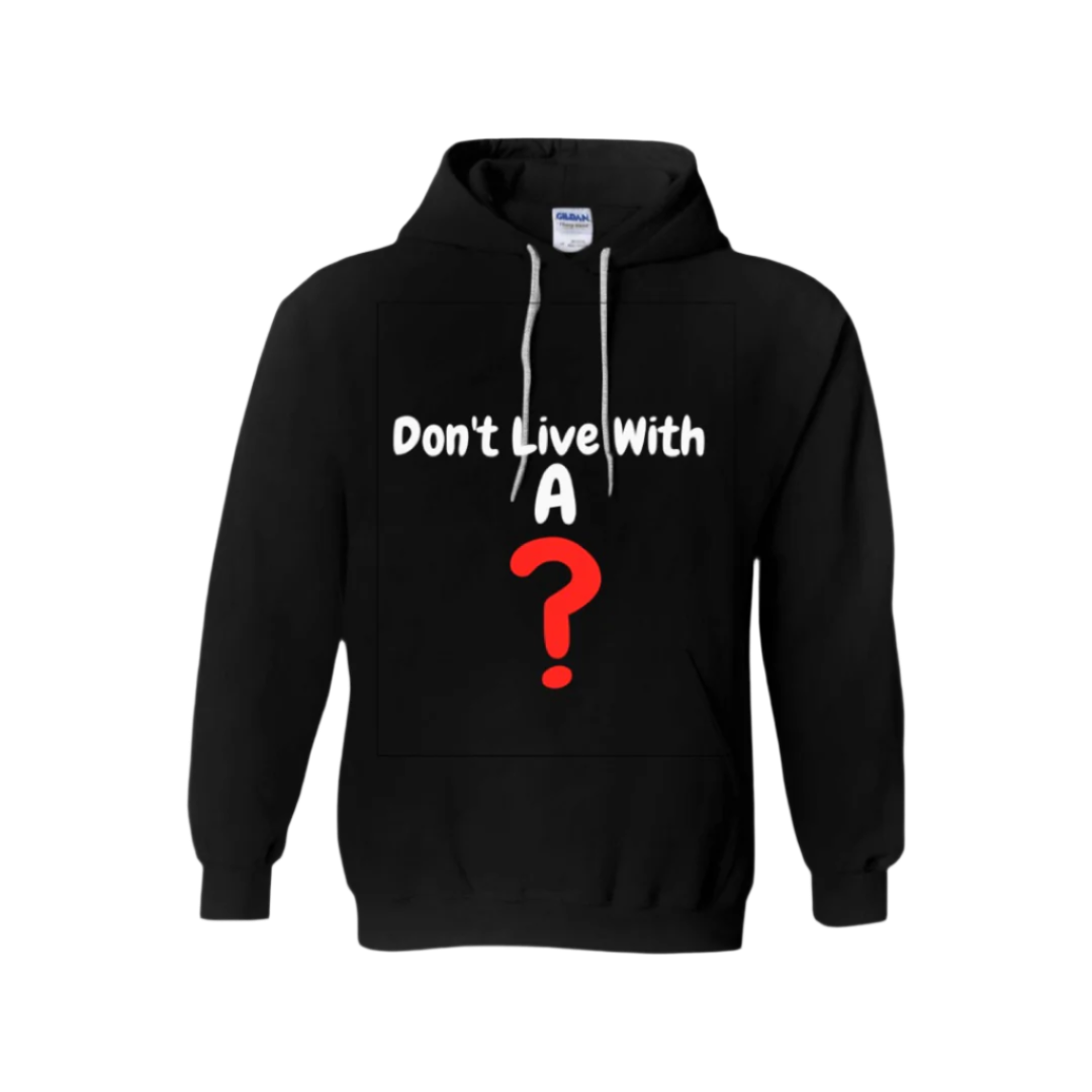 Black M.A.D. No Question Hoodie