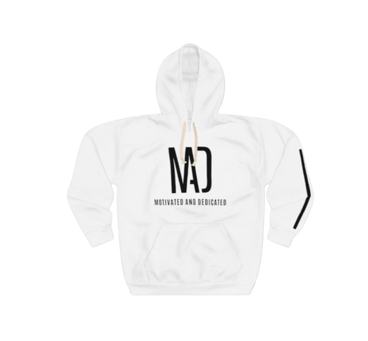 White  M.A.D. Hoodie