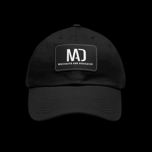 M.A.D Hat with Leather Patch