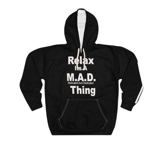 Black Relax MAD Hoodie