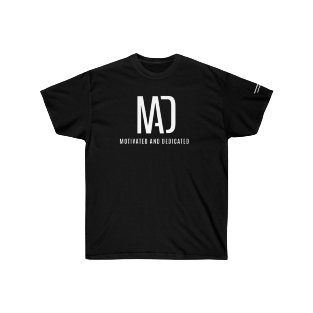 BLACK  M.A.D. T Shirt